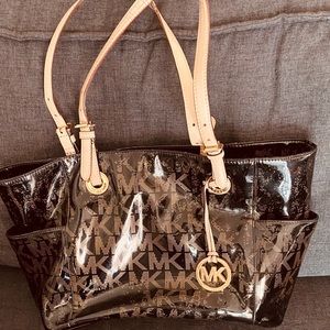 Michael Kors Bag - Brown and Gold
